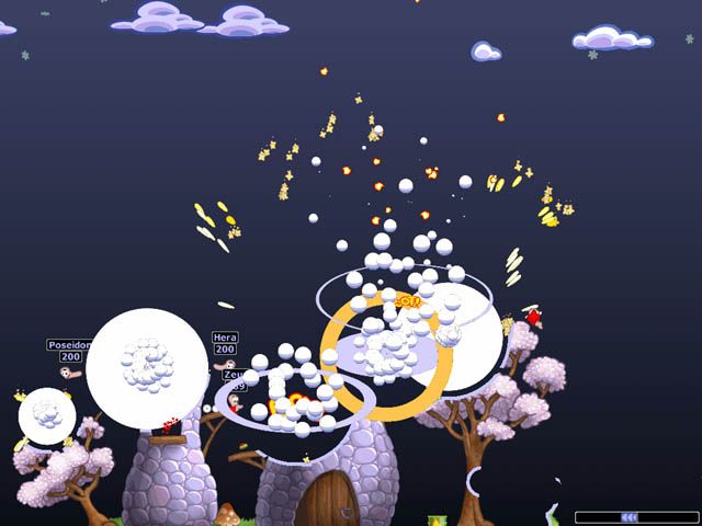 Worms World Party screenshot 3 for Playstation